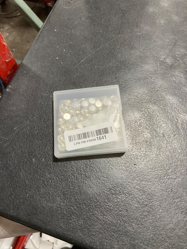 Photo 1 of 100 Pcs 12MM Sew on Rhinestones White Crystal Glass Metal Base Flower Shape?Flatback Pearls for Crafting?Sewing Accessories for Wedding Clothes and Shoes