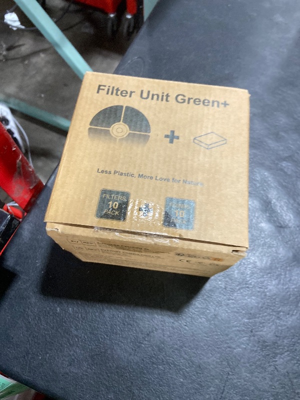 Photo 1 of 10 PCS Plastic Reduced Version Pet Cat Water Fountain Filters Fit For E versweet Solo 2/Solo SE, E versweet 3 Pro/2S/3, Including Replacement Filters and Replaced Foam Pump Filter (10 pcs)