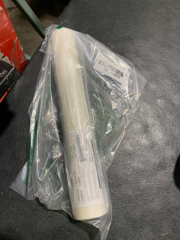 Photo 1 of ?TORC White Silver Glitter HTV Heat Transfer Vinyl HTV Rolls, 12" x 6 ft Iron on Vinyl for T Shirts White Glitter HTV Vinyl for All Cutter Machines Easy to Cut & Weed for Heat Vinyl Design 1 Roll