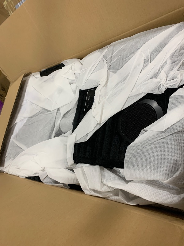 Photo 1 of *PARTIAL SET* *ONLY 3 BOXES OUT OF UNKNOWN*5-Piece Sectional Sofa with 2 Ottomans,Comfy U-Shaped Sofa Couch for Living Room,Black Plush Corduroy Fabric
 