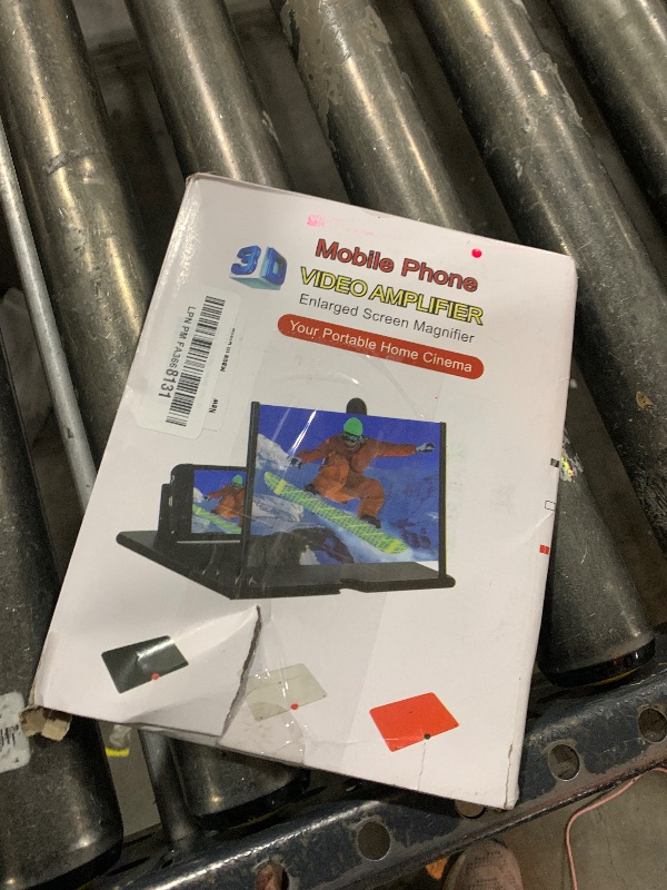 Photo 1 of 10" Screen Magnifier Amplifier,Mobile Phone Magnifier Projector Screen for Movies,Videos,and Gaming.Foldable Mobile Phone Holder with Screen Magnifier,Supports All Smartphones-Black