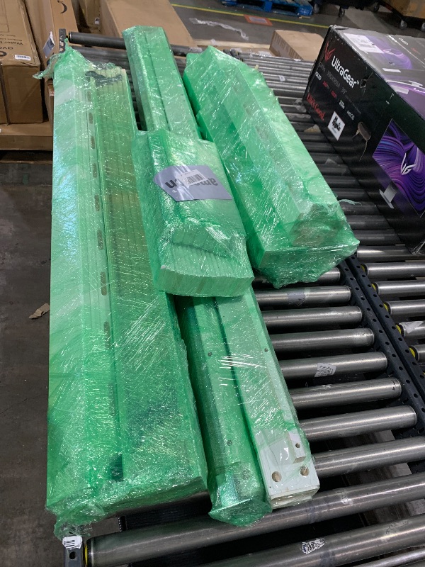 Photo 1 of (INCOMPLETE SET) Max & Lily Bunk Bed Twin over Full Size, Solid Wood Bunk Beds with Ladder for Kids