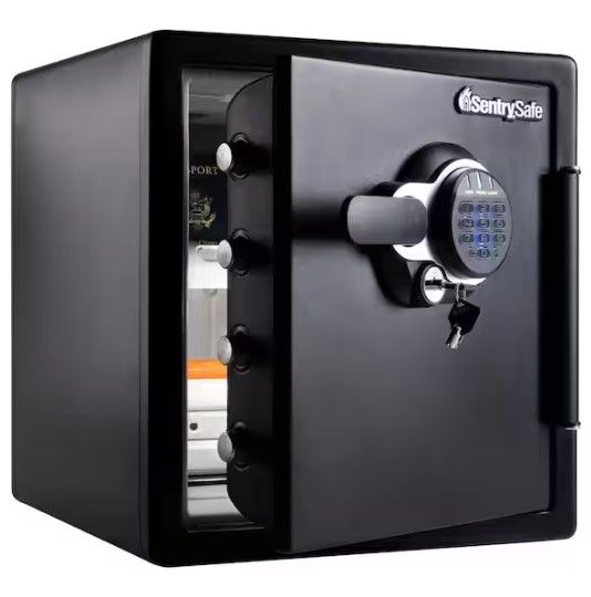 Photo 1 of 1.2 cu. ft. Fireproof & Waterproof Safe with Digital Combination Lock