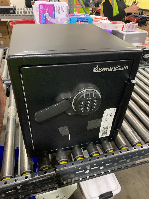 Photo 1 of 1.2 cu. ft. Fireproof & Waterproof Safe with Digital Combination Lock