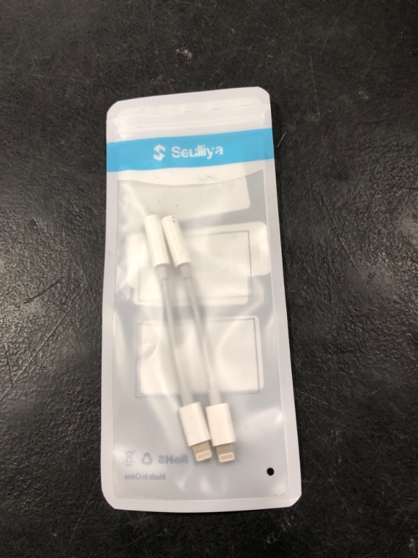 Photo 1 of [Apple MFi Certified] 2 Pack Lightning to 3.5 mm Headphone Jack Adapter, iPhone Aux Adapter Converter Dongle Audio Cable Compatible with iPhone 14 13 12 11 X XS 8 7