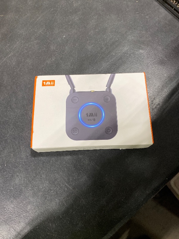 Photo 1 of [Upgraded] 1Mii B06Pro Long Range Bluetooth Receiver, HiFi Wireless Audio Adapter, Bluetooth 5.1 Receiver with 3D Surround aptX HD Low Latency Optical RCA AUX 3.5mm Coaxial for Home Stereo System