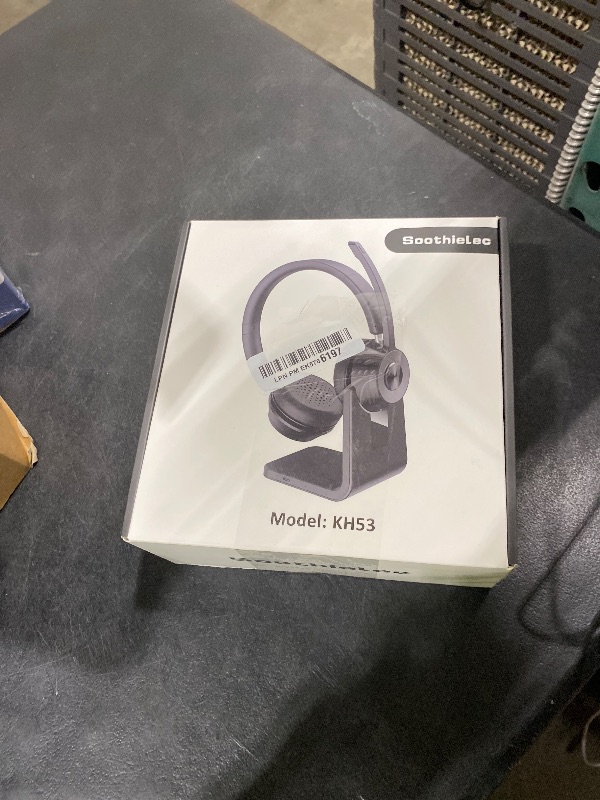 Photo 1 of (Upgraded Version) Wireless Headset, Bluetooth Headset with Noise Cancelling Microphone, Best Headphones with Mic Mute & USB Dongle for PC/Computer/Laptop/Cell Phones/Remote Work/Call Center