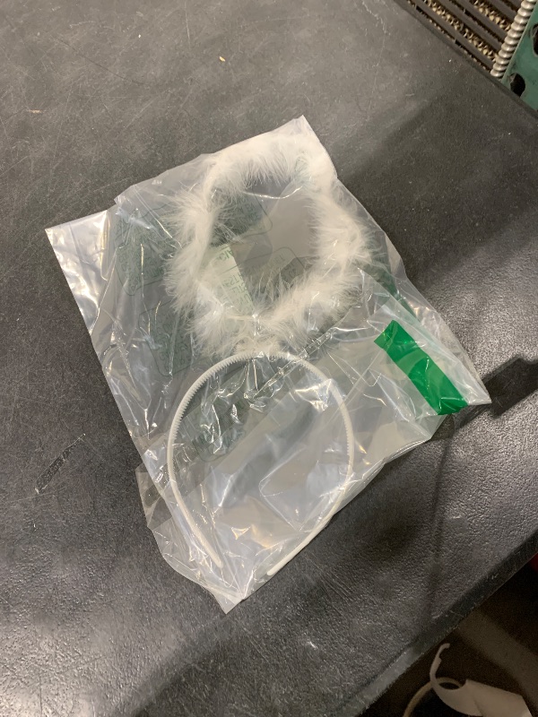 Photo 1 of Halo Adult White Feather headband