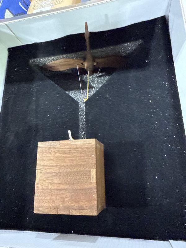 Photo 1 of *INCOMPLETE** CarvedTale Handmade Solid Wood Swan Music Box Decor – Elegant Wooden Figurine with Flapping Wings, Plays “A Song of Birds” – Battery-Powered Musical Sculpture, Unique Gift for Home or Nursery