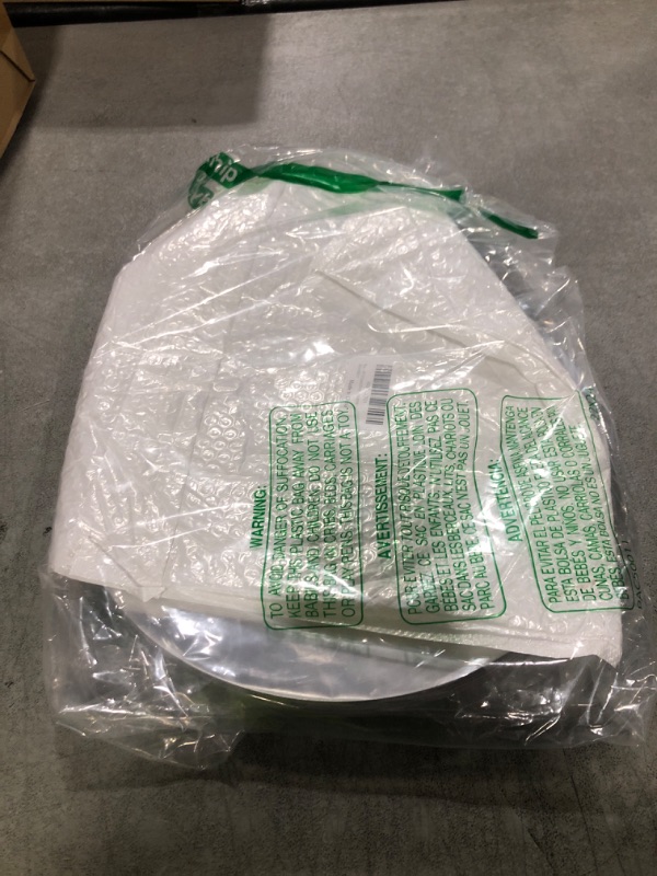 Photo 1 of 18PCS Round Mirror Trays, No Glass Acrylic Mirror Centerpieces for Table Candle Plate Circle Wall Mirror Tiles for Table Centerpieces Crafts Wedding Christmas Party Decorations (12inch/30cm)