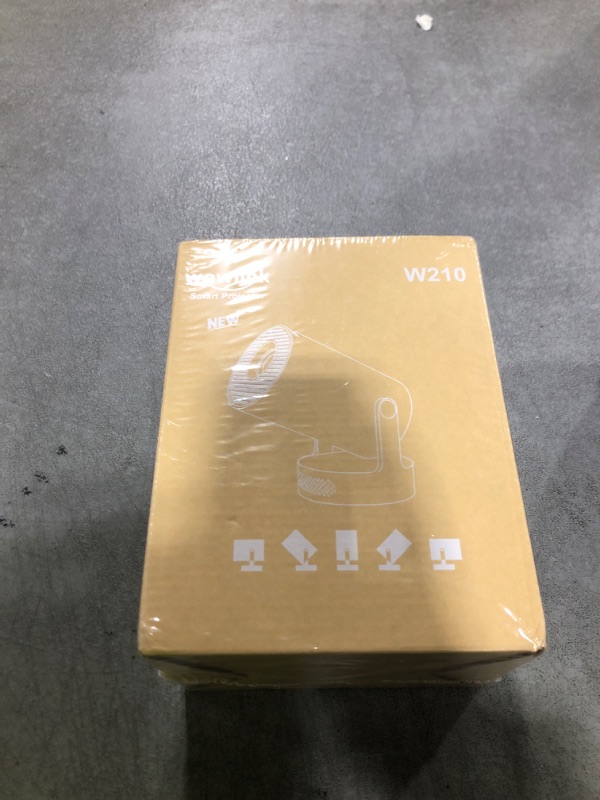 Photo 1 of [Built-in Apps & 2025 Upgraded] Mini Projector with WiFi 6 and Bluetooth 5.4 Support 4K 1080P Auto Keystone 180° Rotatable Projector Portable Compatibile with HDMI/TV Stick/Memory Stick/Laptop, White