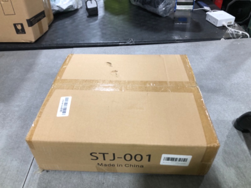 Photo 1 of 5 Gallon Water Bottle Jug Holder 3-Tier Water Bottle Holder Organizer with Lockable Casters Heavy Duty Water Storage Rack Water Dispenser Stand With Wood Top Shelf for Kitchen Office Garage Brown