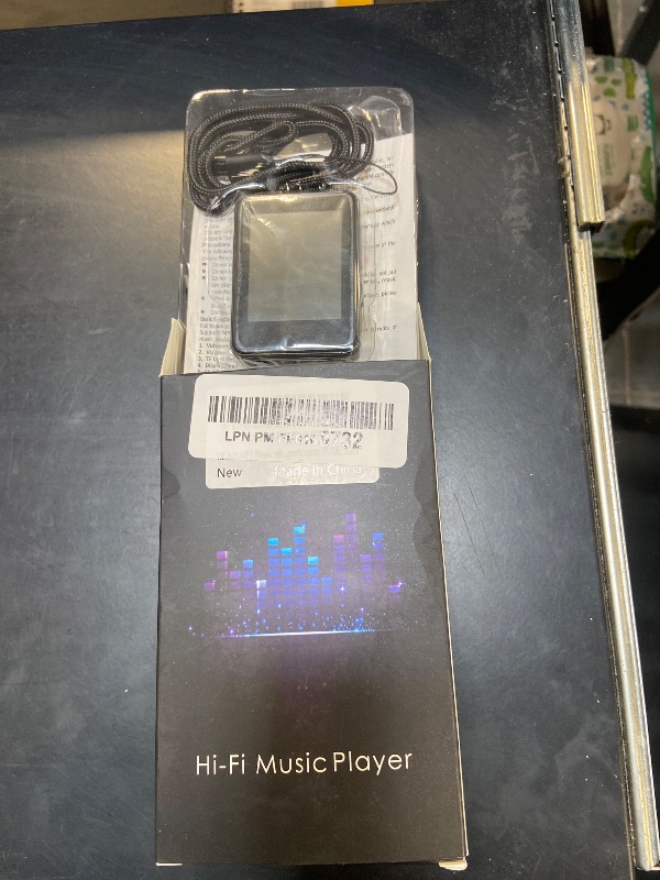 Photo 1 of 1.8 inch MP3 Player with Bluetooth, 32GB Digital Music Player for Kids, Portable Mini Bluetooth MP3 Player with Speaker Lossless Sound with FM Radio, Voice Recorder, Supports up to 512GB, Black