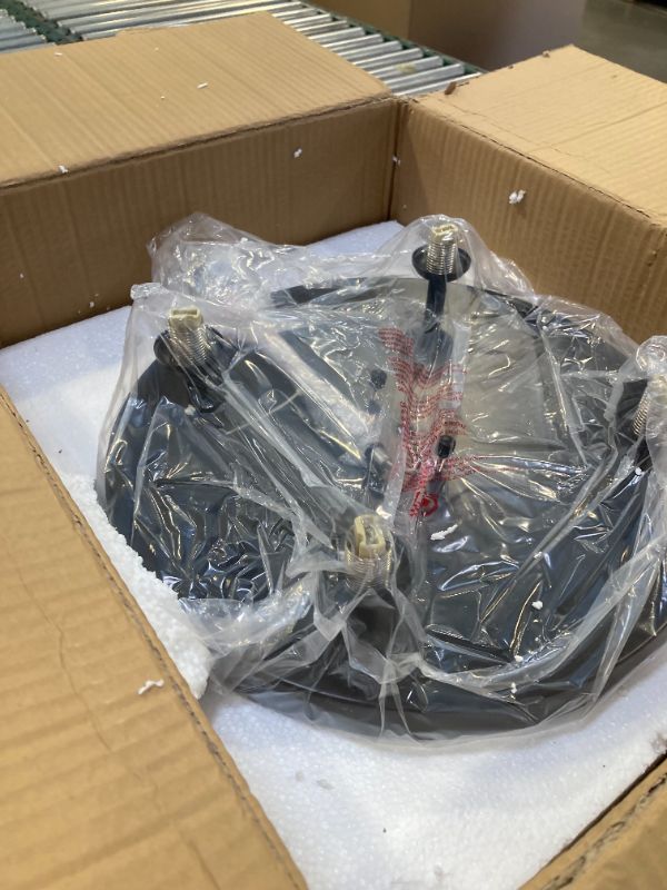 Photo 1 of Aiwen 5 -Light 17.71-in Black Semi Flush Mount Light