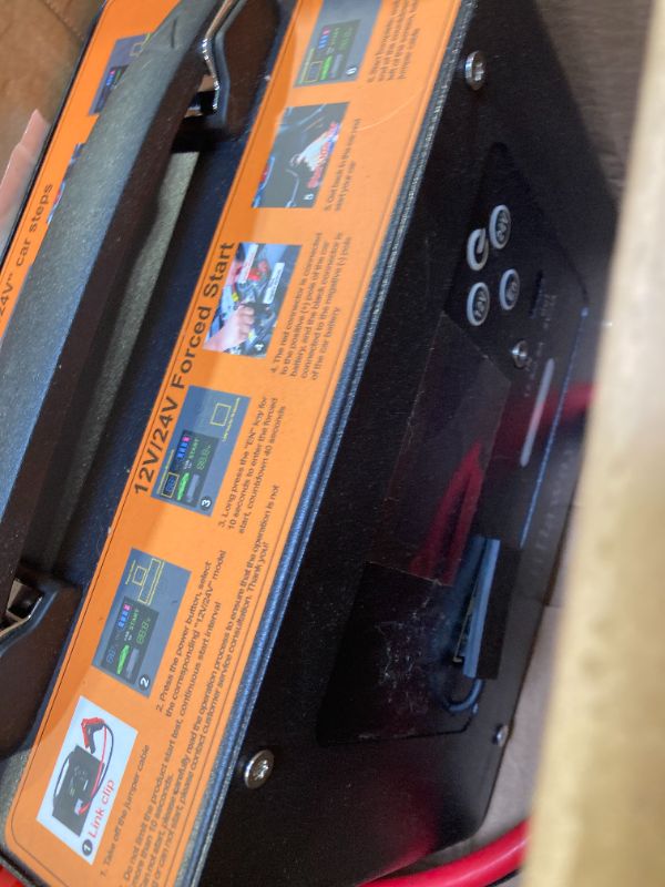 Photo 1 of 10000A Jump Starter, 24V 155WH Car Jump Starter Battery Pack for All Gas & All Diesel Engine, Portable Truck Jump Starter, Power Station for Camping Essentials, Portable Power Bank (V10-1)