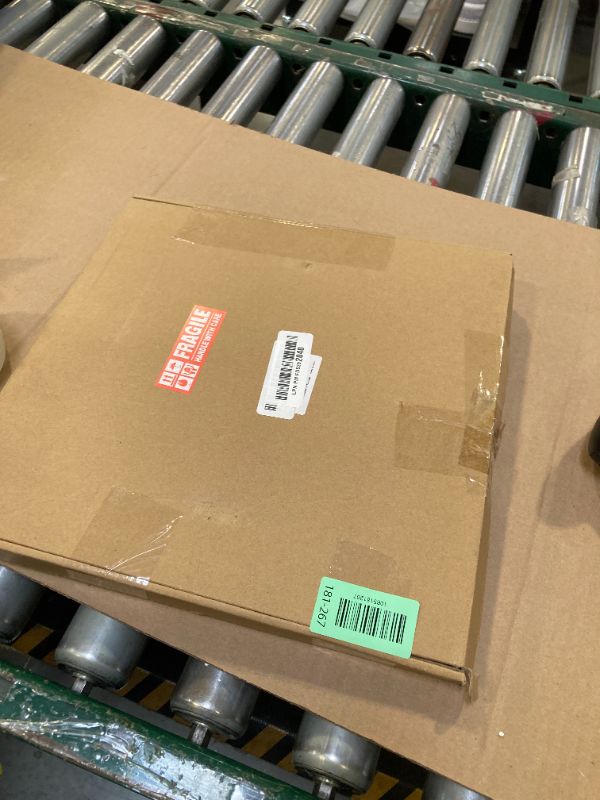 Photo 1 of 12x12 Bathroom Exhaust Fan Cover with Springs, Replacement Vent Cover for Wall-Mounted Exhaust Fan, Plastic Ventilation Hood and Ceiling Air Diffuser Square (31Wx31L(cm) -white