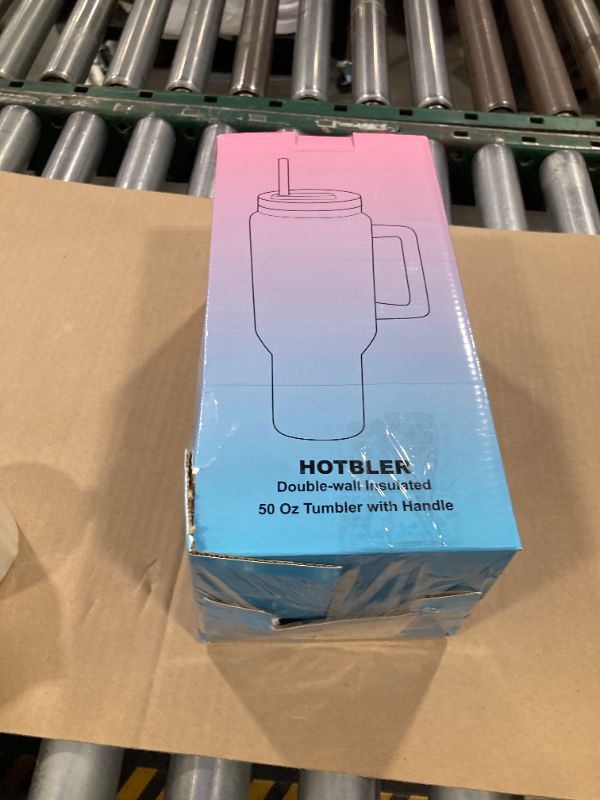 Photo 1 of 50 oz Stainless Steel Tumbler with Handle & Fruit Infuser & Carrier Bag,Insulated Tumbler with Lid & Straw,Travel Mug Cup Holder Friendly,Large Tumbler for Water, Iced Tea or Fruit,Gift for Men Women