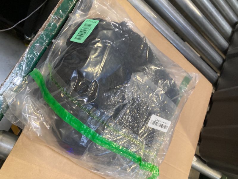 Photo 1 of 4-Pack Spooky Black Halloween Gauze - 30x120 Inch, Scary Cloth for Haunted House, Outdoor Patio, Garden, Indoor Wall Windows, Halloween Decorations