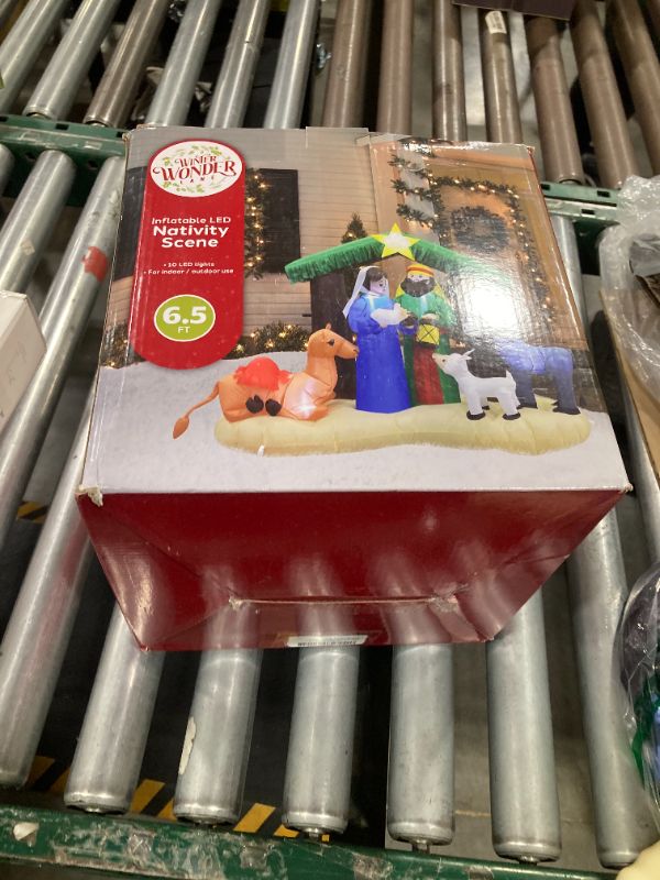 Photo 1 of 6.56ft Inflatable Nativity set