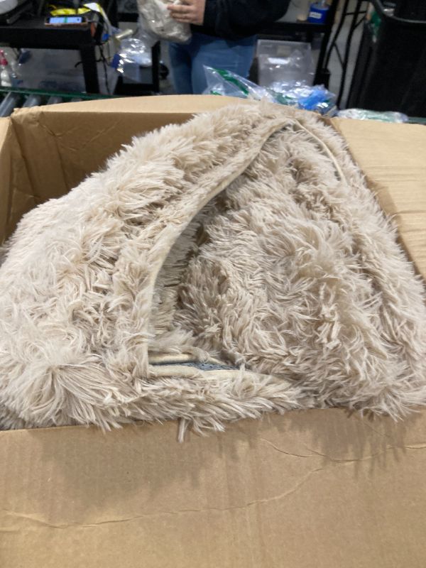 Photo 1 of 8x10 Area Rug for Living Room: Fluffy Shag Soft Washable Rugs Large Fuzzy Plush Indoor Carpet for Bedroom Nursery Playroom Kids Girls Boys Room (Camel, 8'x10')