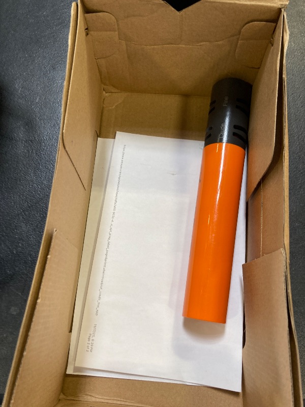 Photo 1 of LEFUGO Electric Knife Sharpener, 3 Speed Max 7000RPM Handheld Sharpener for Kitchen Knives, Electric Knife Sharpening Tool of Portable Cordless Rechargeable 2000mAh (Orange)