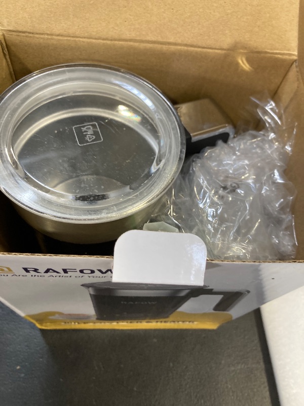 Photo 1 of 4 in 1 Electric Milk Frother: 10oz/350 mL Large Capacity Electric Milk Steamer for Hot and Cold Milk Froth - Automatic Milk Frother & Warmer for Latte, Cappuccinos, Macchiato, Hot Chocolate