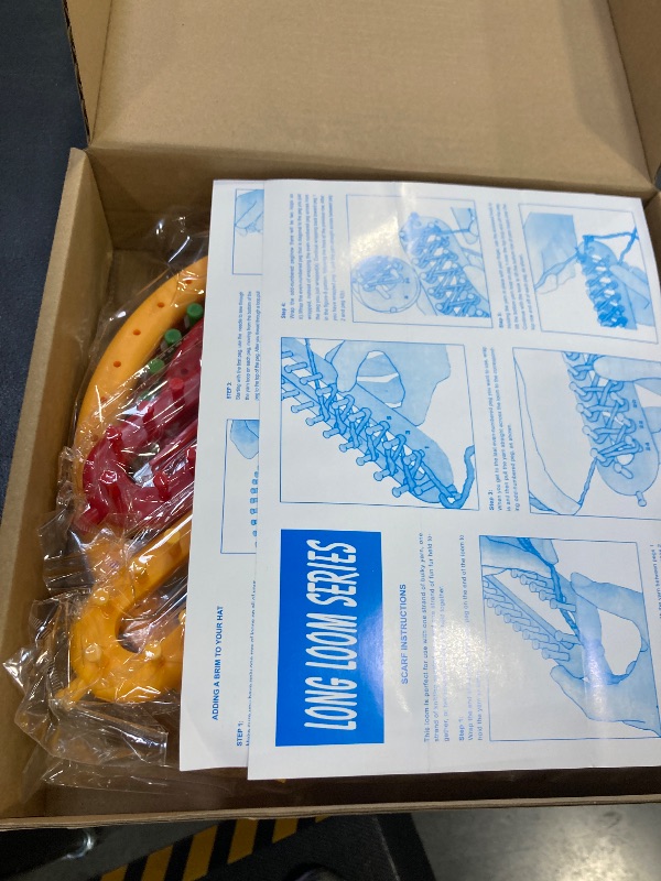 Photo 1 of Olikraft Knitting Loom Kit - 4 Round, 2 Rectangular Yarn Looms - Chunky Blanket Loom - for Crochet, Hat, Scarf