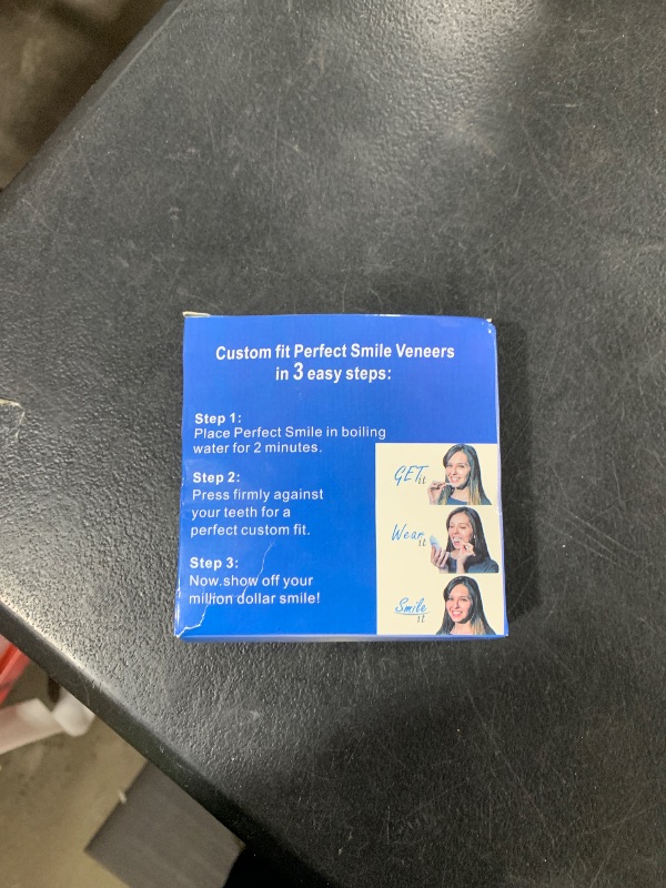 Photo 1 of 2 Pairs of Beautiful Smiles Both Men and Women Can Regain Their Confident Smiles. Upper and Lower Teeth Set. wear and for Temporary use