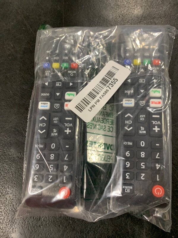 Photo 1 of ?Pack of 2? New Universal Remote for All Samsung TV Remote, Replacement Compatible for All Samsung Smart TV, LED, LCD, HDTV, 3D, Series TV