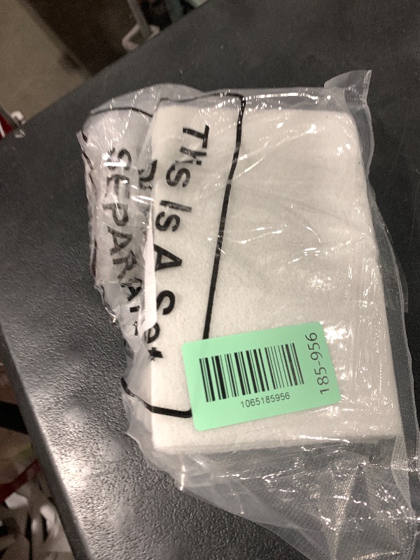 Photo 1 of 20 Pieces White Scrubbing Pad Non Scratch Scouring Pads Non Woven Scouring Sponge Multipurpose Abrasive Multi Surface Scrubber for Cleaning Polishing(4 x 6 Pulgadas)