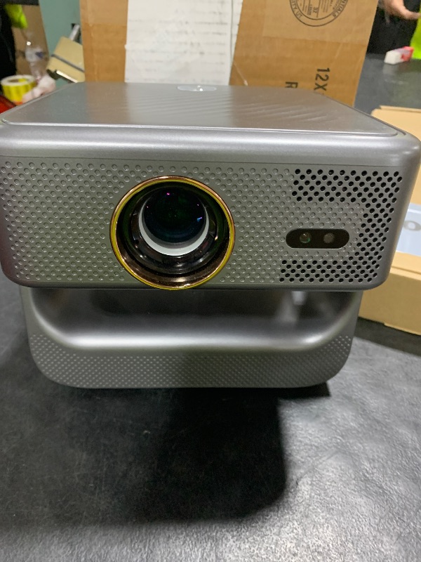 Photo 1 of ?Official Licensed Google TV?Smart Projector with WiFi and Bluetooth, Portable Projector 4K Supported, Native 1080P, 1500 ANSI, Voice Input, Auto Focus, Mini FHD Home Movie Proyector iOS/Android