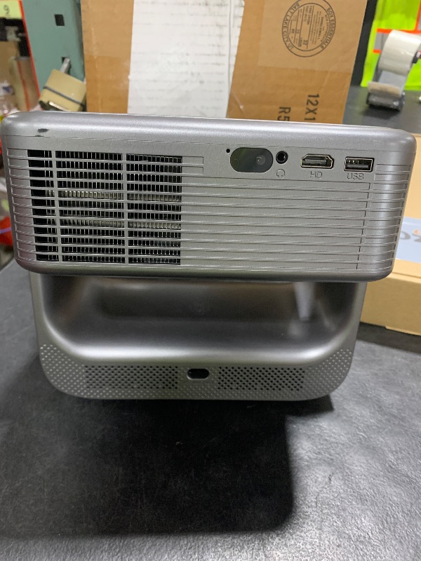 Photo 1 of ?Official Licensed Google TV?Smart Projector with WiFi and Bluetooth, Portable Projector 4K Supported, Native 1080P, 1500 ANSI, Voice Input, Auto Focus, Mini FHD Home Movie Proyector iOS/Android