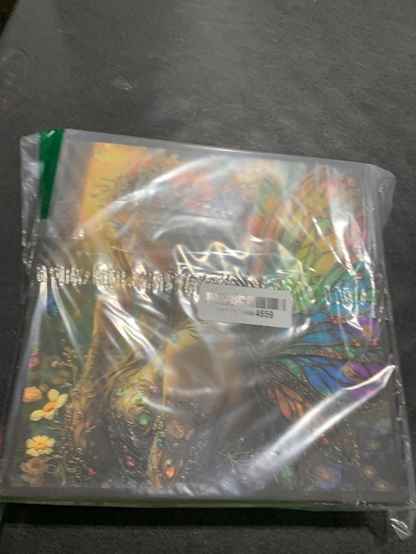 Photo 1 of 1000pcs Fantasy Fairy Paper Puzzle - Vibrant Find Butterfly Wing Art, Large Puzzle Toy Adult Game Gift - Family Interactive Game Puzzle DIY Home Decoration Brain Challenge Gift