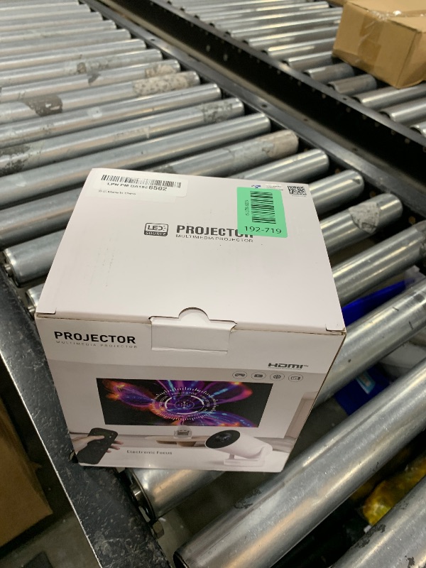 Photo 1 of [Electric Focus]Mini Portable Projector with 4K Support, Bluetooth 5.4 WIFI6, 5watt Sound Base Speaker, 260 ANSI, Android 11, 210° Rotation , Auto Keystone Correction Video Projector HY300 PLUS