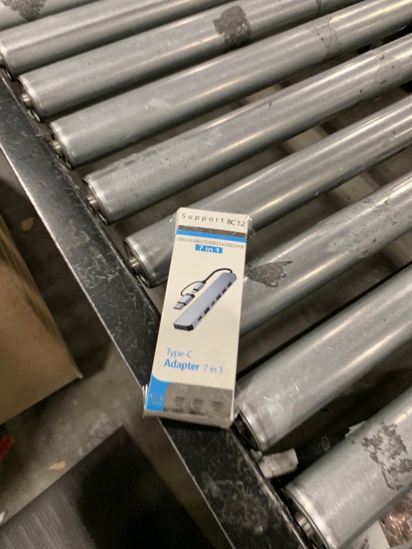 Photo 1 of ?Upgrade? USB C/USB Hub, BERLAT Aluminum 7 in 1 USB C & USB Hub with USB 3.0, USB 2.0 Ports for PC/Laptops/MacBook Pro/Air/iMac/iPad and More Devices