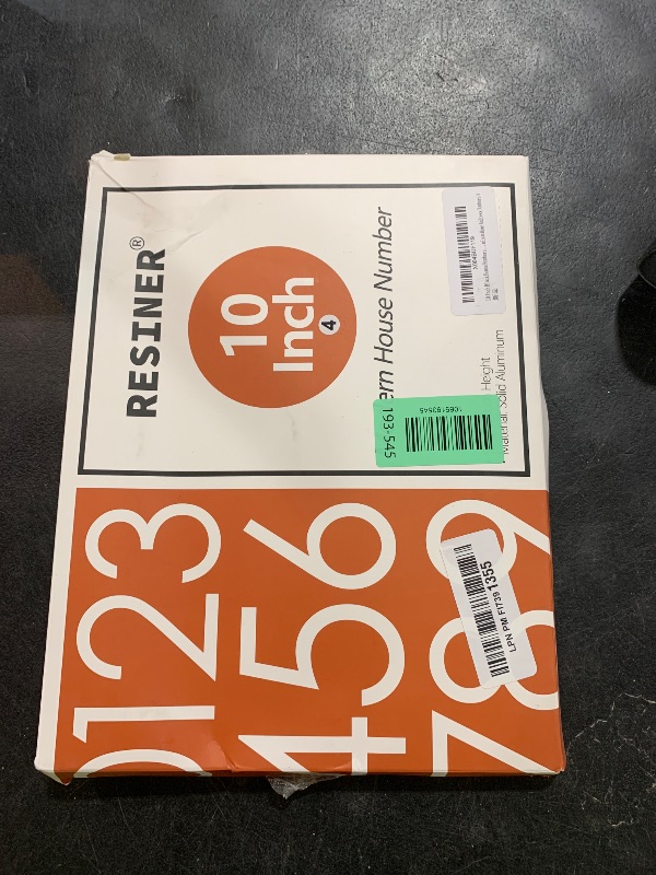 Photo 1 of 10 Inch Black House Numbers For Outside,Metal Large Modern House Numbers For Outside Floating, Address Numbers For House Black Floating Mount Flush Mount Aluminum Home Address Numbers 4