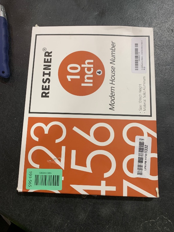 Photo 1 of 10 Inch Black House Numbers For Outside,Metal Large Modern House Numbers For Outside Floating, Address Numbers For House Black Floating Mount Flush Mount Aluminum Home Address Numbers 4