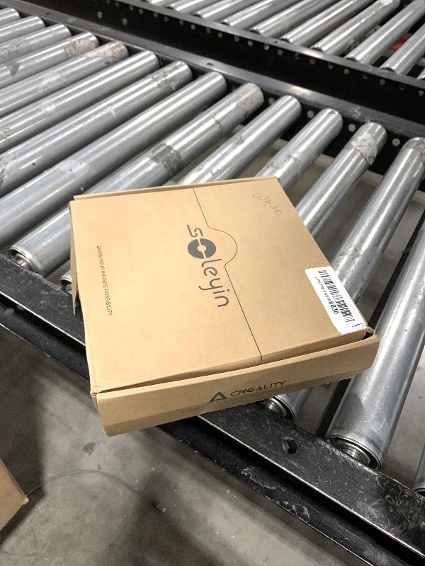 Photo 1 of *HALF USED** SOLEYIN 3D Printer Filament 1.75mm Ultra PLA Filament 300mm/s High Speed Accuracy +/- 0.02mm, Enhanced Toughness No Warp, 1kg Spool (2.2lbs), Fit Most FDM 3D Printer, PLA White