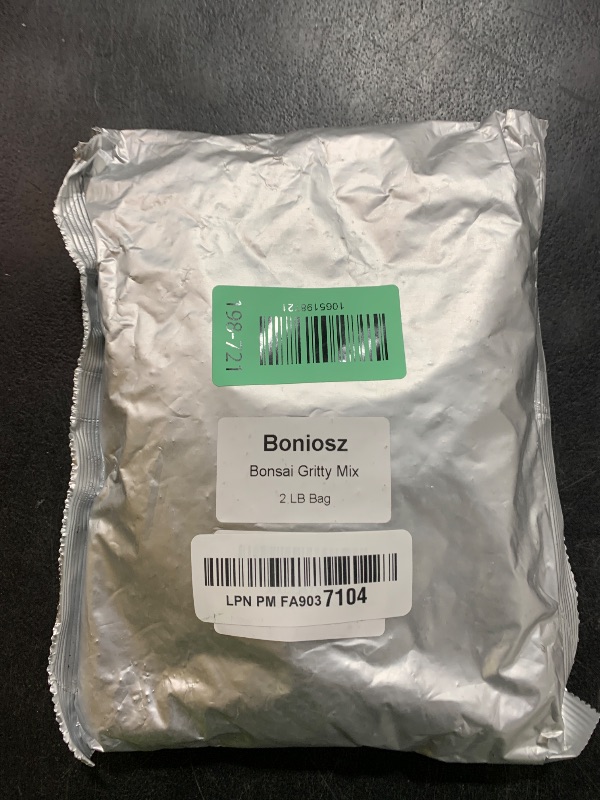 Photo 1 of 2lb Bonsai Succulent and Cactus Soil Boniosz Gritty Mix Rocks Faster Draining Optimized PH No Root Rot