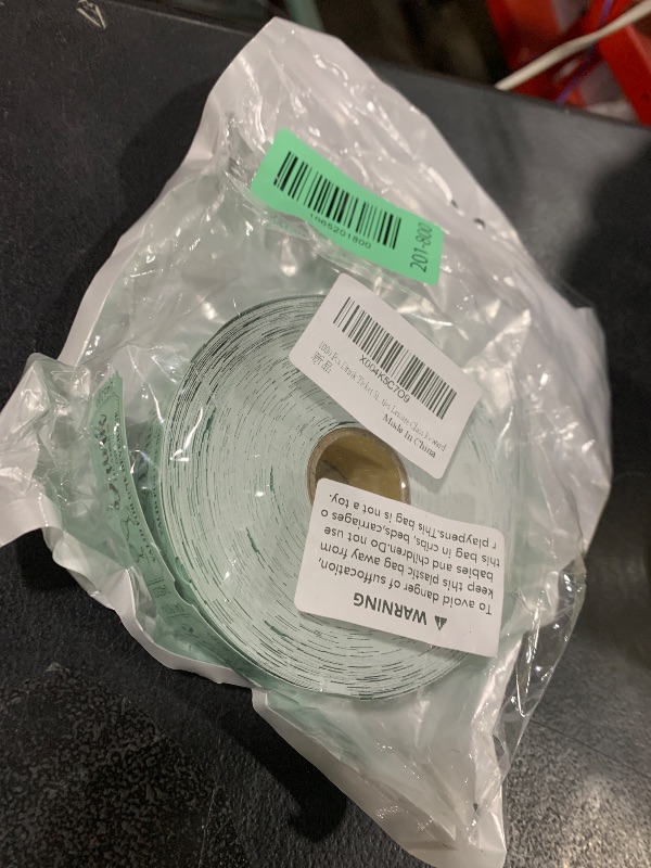 Photo 1 of 1000 Pcs Drink Ticket Single Raffle Tickets Roll Sage Green Free Drink Ticket for Events Wedding Work Formal Parties Leisure Class Reward