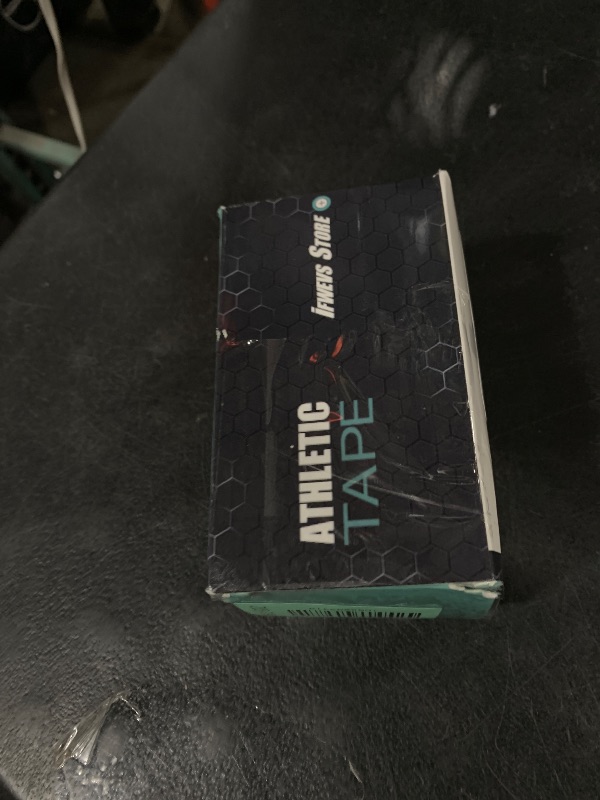 Photo 1 of (3 Pack) White Athletic Sports Tape, Very Strong Easy Tear No Sticky Residue Tape for Athlete & Sport Trainers & First Aid Injury Wrap,Suitable for Bats,Tennis,Gymnastics & Boxing?1.5in X 35ft?