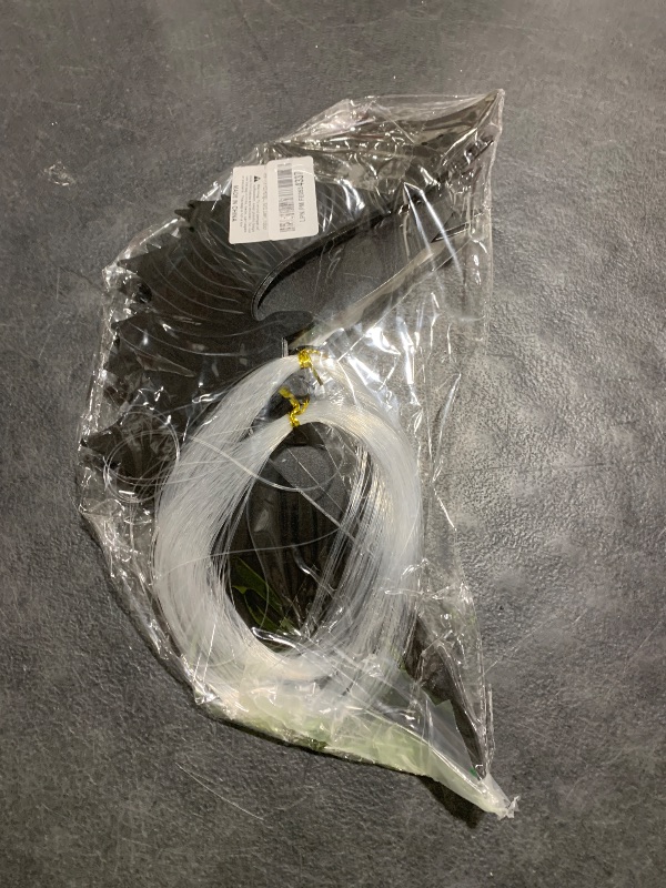 Photo 1 of (18 Pcs) Hanging Bats Halloween Decoration Outside, Large Flying Plastic Bats Outdoor Decor, 3 Different Sizes with Cute Eye Stickers for Hanging in The Tree, Porch, Yard, Lawn, Indoor