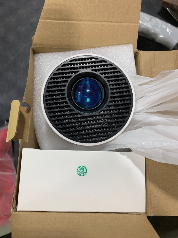 Photo 1 of [Built-in Apps & 2025 Upgraded] Mini Projector with WiFi 6 and Bluetooth 5.4 Support 4K 1080P Auto Keystone 180° Rotatable Projector Portable Compatibile with HDMI/TV Stick/Memory Stick/Laptop, White