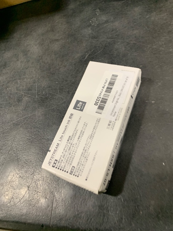 Photo 1 of ???? Uni Jetstream Single Ballpoint Pen, Equipped with 0.7mm Lite Touch Ink (Black), Off Black, SXNLS07.24, Set of 10