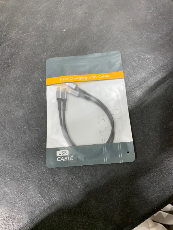 Photo 1 of 1ft USB-C to USB-C Cable Short Type C to Type C Fast Charging Cable Compatible with Apple iPhone 16/15 Pro/Max Samsung Galaxy Google, Short USBC to USBC Cord 12 Inch