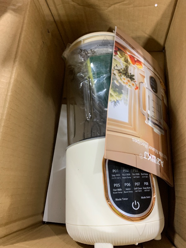 Photo 1 of ???????? 44oz Automatic Nut Milk Maker, 8 in 1 Homemade Soy Milk Maker,Almond Milk, Oat Milk, Coconut Milk & More and Nut Milk Machine with Delay Start/Self-Cleaning with Electronic Cookbook