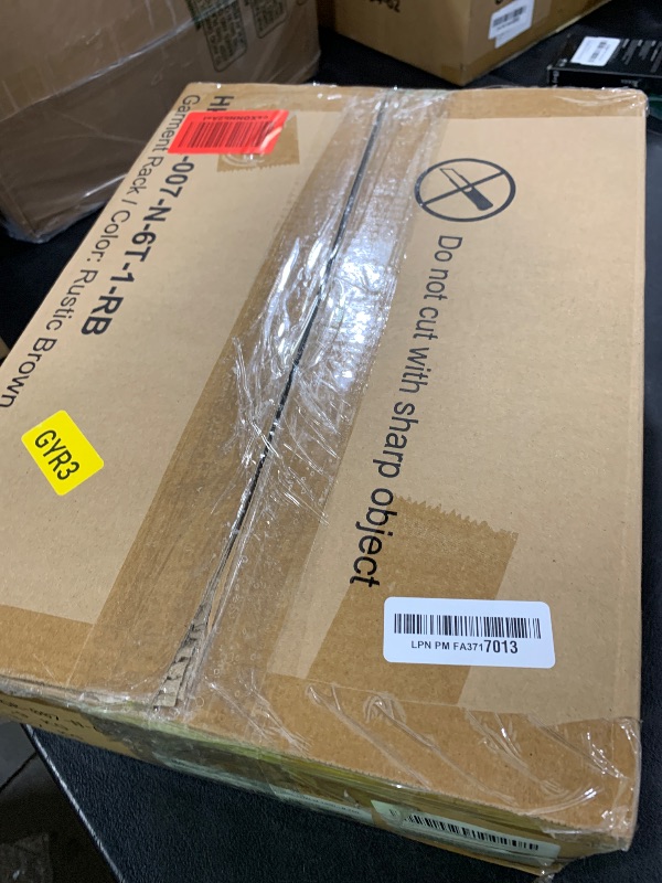 Photo 3 of Furologee Coat Rack, Hall Tree with Bench and Shoe Storage, 4 in 1 Entryway Bench, Coat Rack with 3 Shelves and Drawer, Entryway Organizer with 5 Hooks for Hanging, Rustic Brown