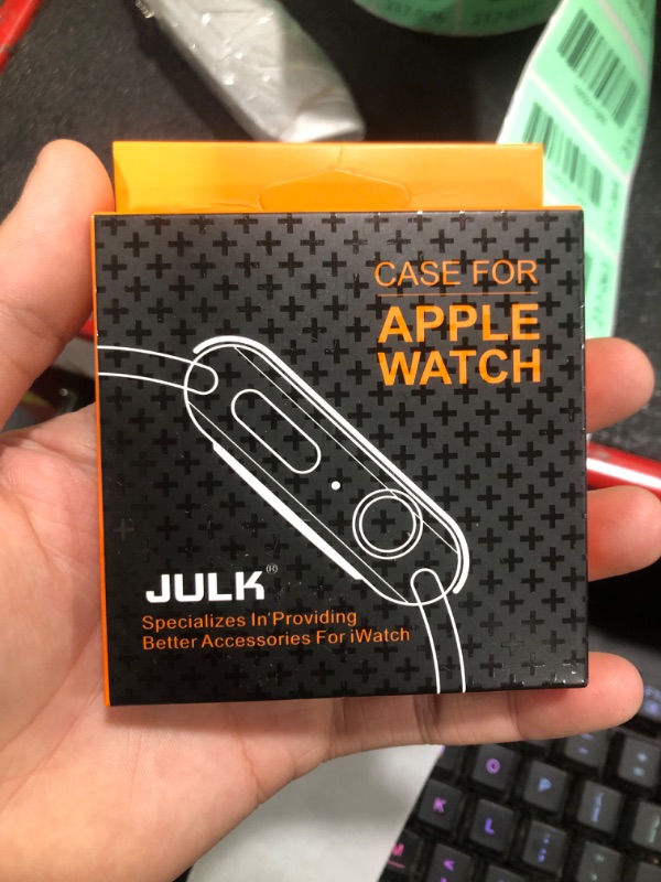 Photo 1 of [2-Pack] Julk 42mm Case for Apple Watch Series 3 Series 2 Screen Protector, Overall Protective Case TPU HD Ultra-Thin Cover for iWatch, 2 Transparent