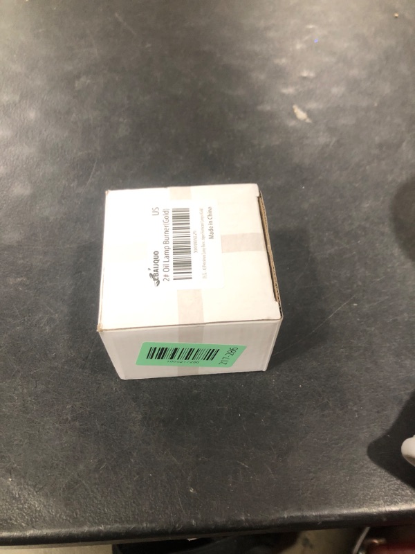 Photo 1 of #2 Petroleum Lamp Burner / Brass Plated Burner / Oil Lamp Replacement Parts / Oil Lamp Chimney Holder for Antique Hurricane Lamps with Wick(Gold)