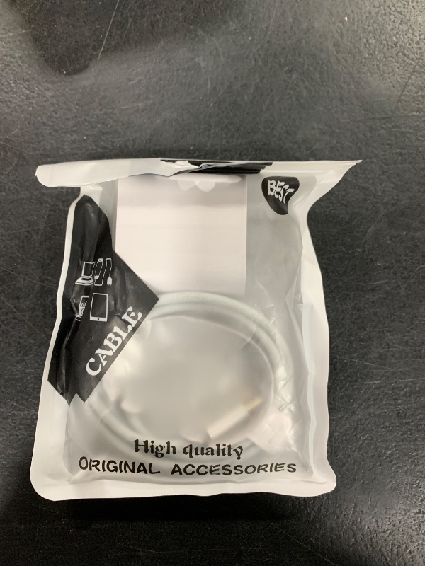 Photo 1 of 3FT 20W Fast Charger Adapter for AirPods 4 Gen 4 Generation,AirPods Pro 3 2025/Pro 2 2nd, Air Pods Max 2024, iPhone 17 16e 16 15,iPad 10th, USB Type C Woven Cable Charging Heads,Samsung and More